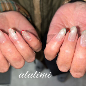 クリスマスネイル